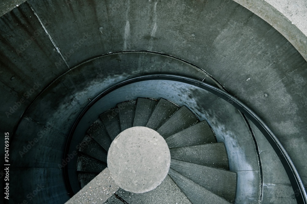 Obraz premium staircase in the old castle