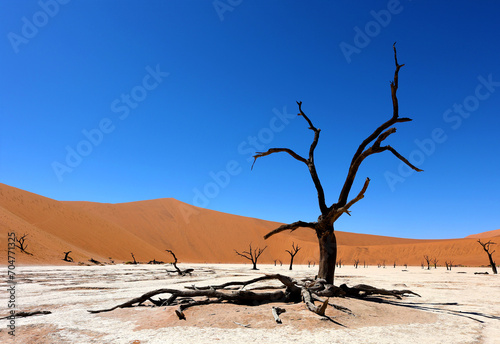 Dedvlei tree and dunes