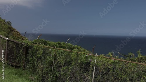 fence on the beach