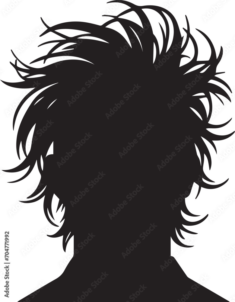 Boys Hair Style Vector Design Boys Hair Style Vector Design