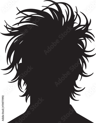 Boys Hair Style Vector Design