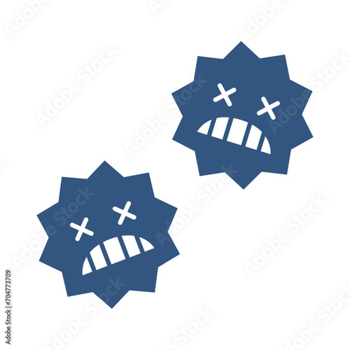 ウィルスのイラスト