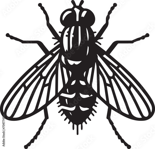 Fly Vector Silhouette 