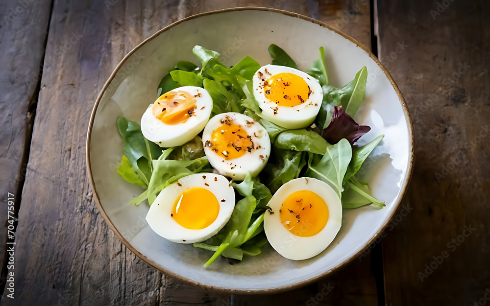 Capture the essence of Egg Salad in a mouthwatering food photography shot Capture the essence of Egg Salad in a mouthwatering food photography shot