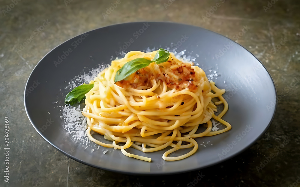 Capture the essence of Spaghetti Aglio E Olio in a mouthwatering food photography shot Capture the essence of Spaghetti Aglio E Olio in a mouthwatering food photography shot