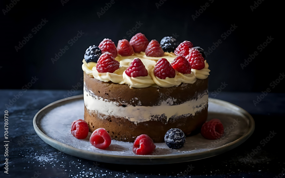 Capture the essence of Cake in a mouthwatering food photography shot Capture the essence of Cake in a mouthwatering food photography shot