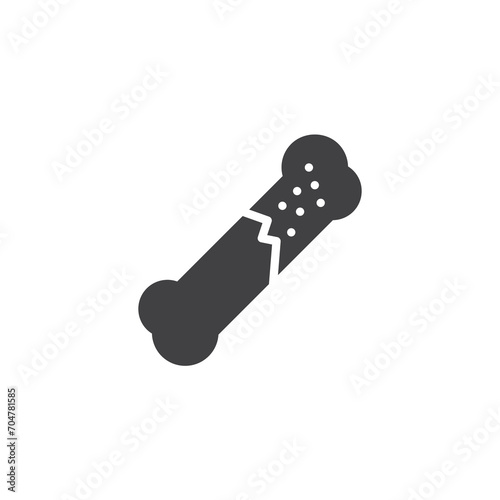 Osteoporosis stage vector icon