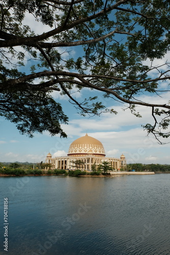 mosque on the lake