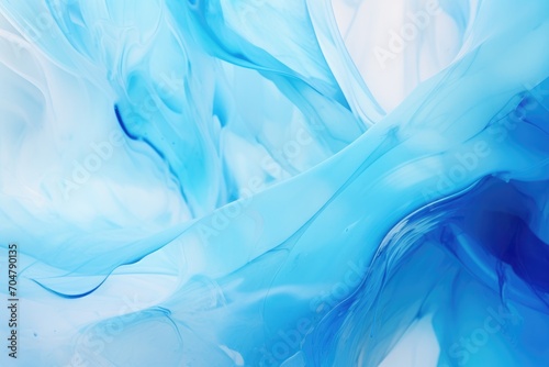 A crisp image featuring a detailed view of a blue and white background, showcasing vibrant colors in close-up., Saturated abstract blue background, AI Generated, AI Generated