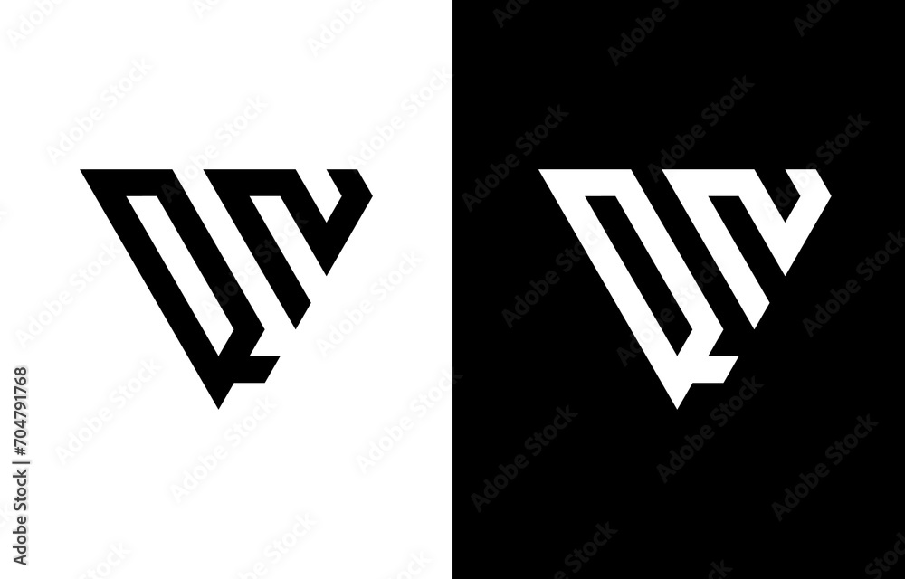 Obraz premium letter q logo, monogram logo