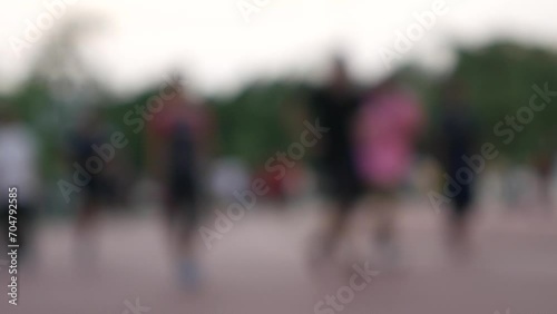 Wallpaper Mural Asian people jogging  Torontodigital.ca