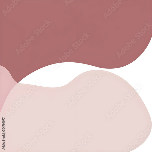 The background is white and pink with small patterns. A little, minimalist style. (ID: 704794977)