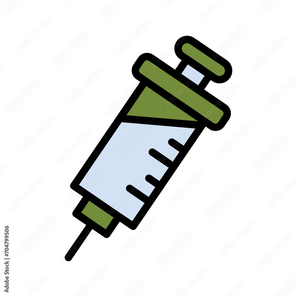 Beauty Cosmetics Injection Filled Outline Icon