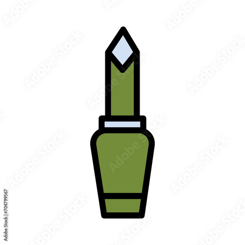 Colorful Lips Tint Filled Outline Icon