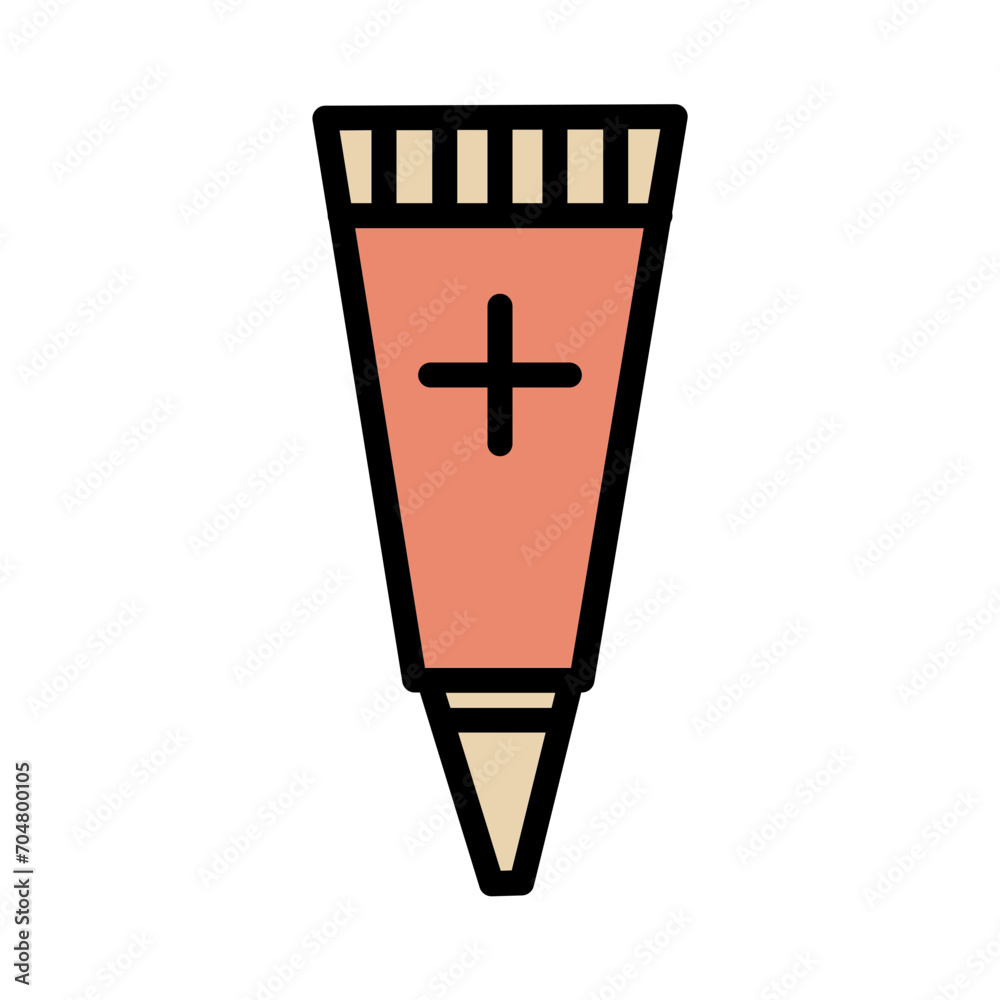 Acne Cream Care Filled Outline Icon Acne Cream Care Filled Outline Icon