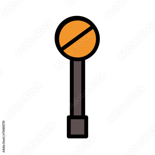 Direction City Park Filled Ouline Icon