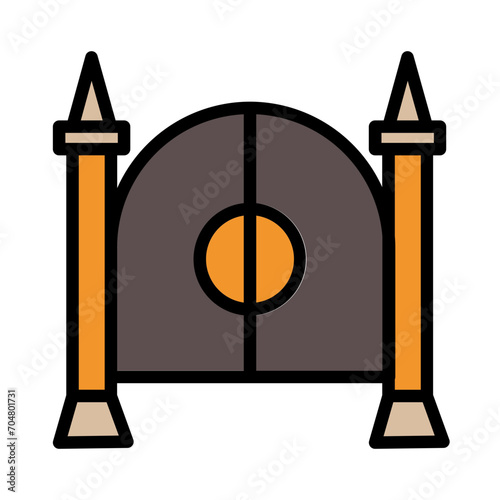 Gate City Park Filled Ouline Icon