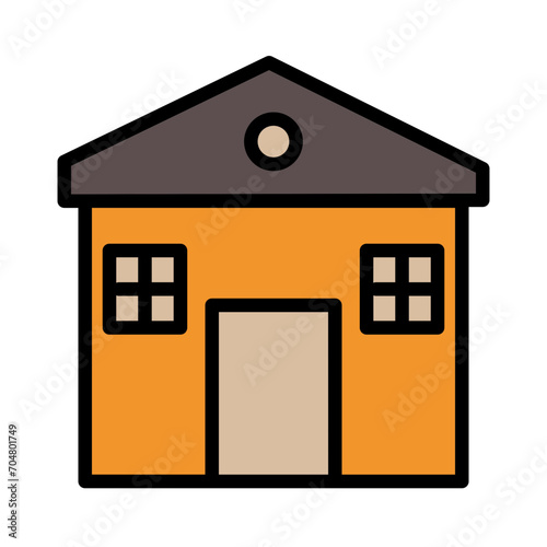 Home City Park Filled Ouline Icon