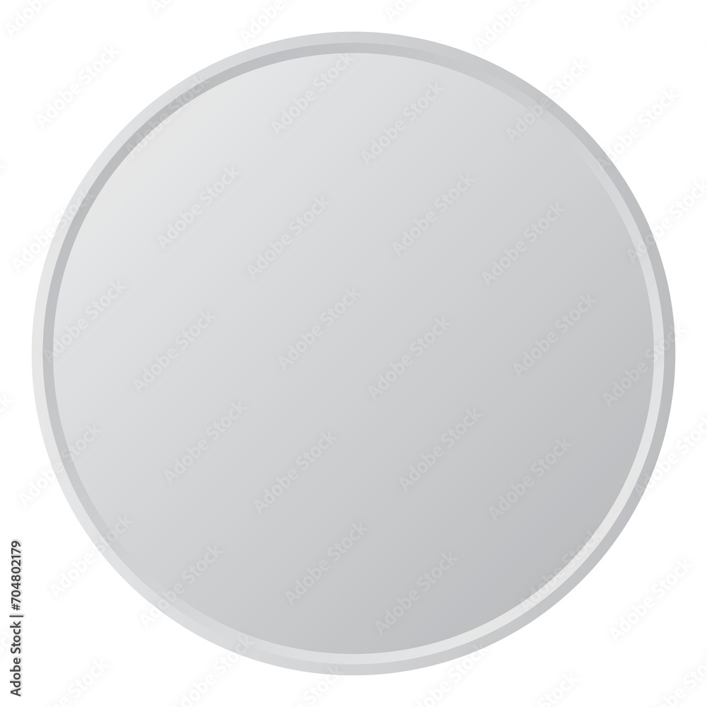 gray circle banner 3D realistic transparent background gray circle banner 3D realistic transparent background