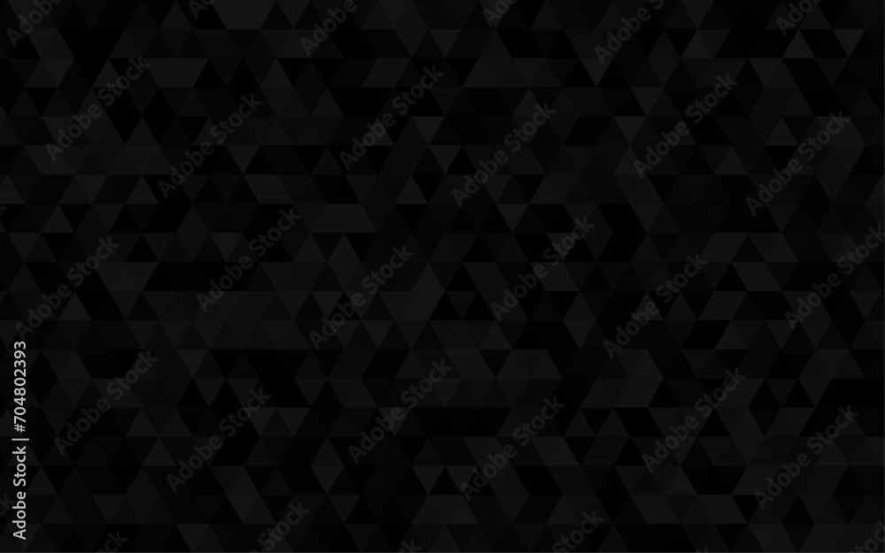 Abstract black geometric background. Retro pattern of geometric shapes. Black gradient mosaic backdrop. Geometric hipster triangular background, vector Abstract black geometric background. Retro pattern of geometric shapes. Black gradient mosaic backdrop. Geometric hipster triangular background, vector