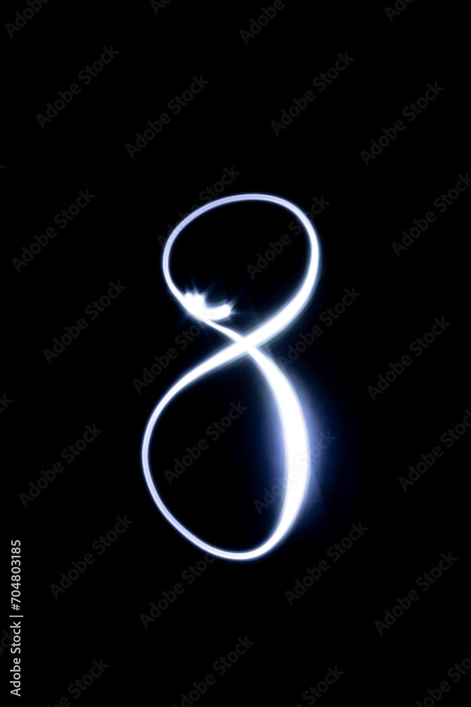 This picture is taken of a light drawing. This picture is taken of a light drawing.