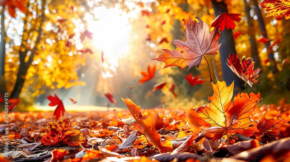 autumn leaves on the ground autumn leaves on the ground