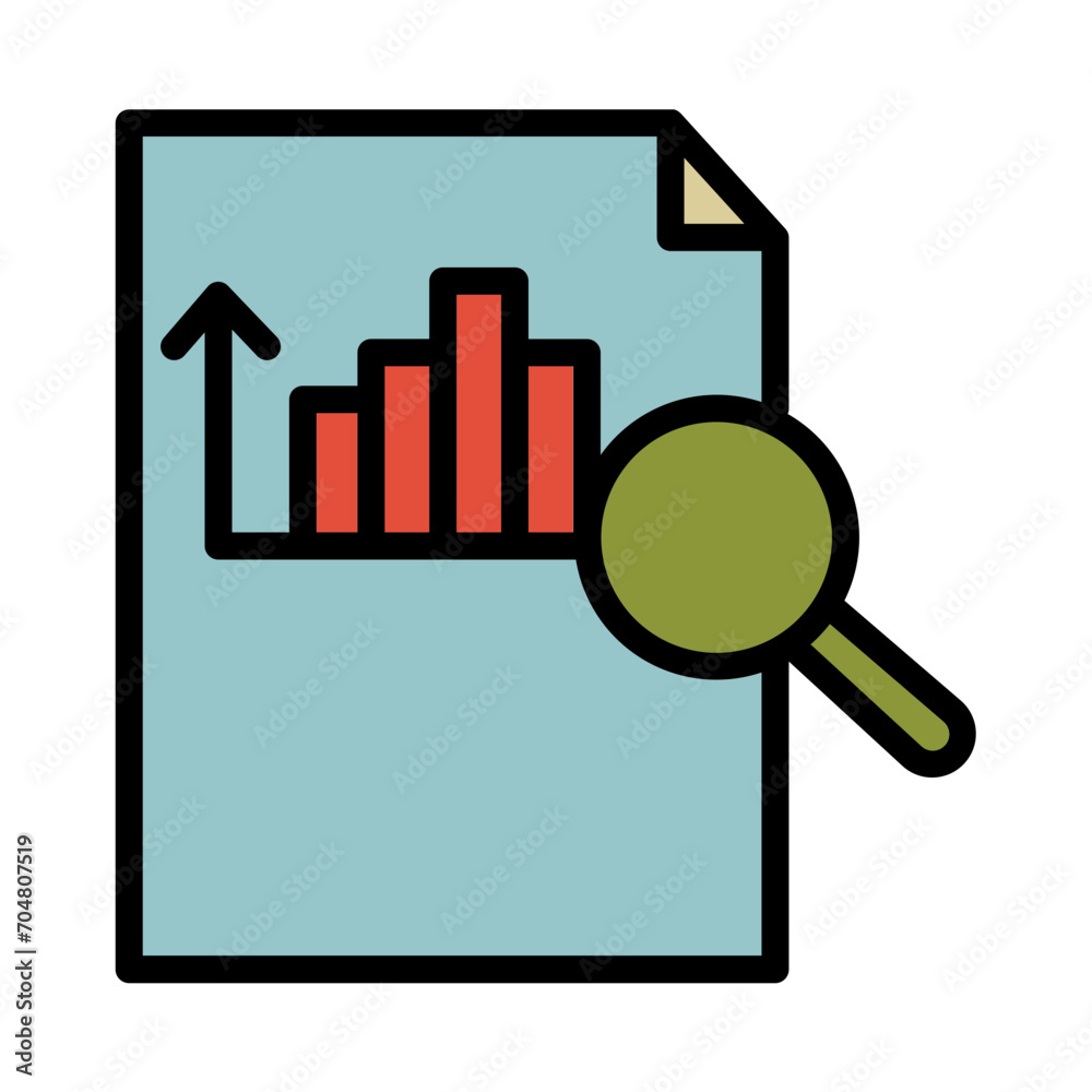 Analisys Data Diagram Filled Outline Icon Analisys Data Diagram Filled Outline Icon