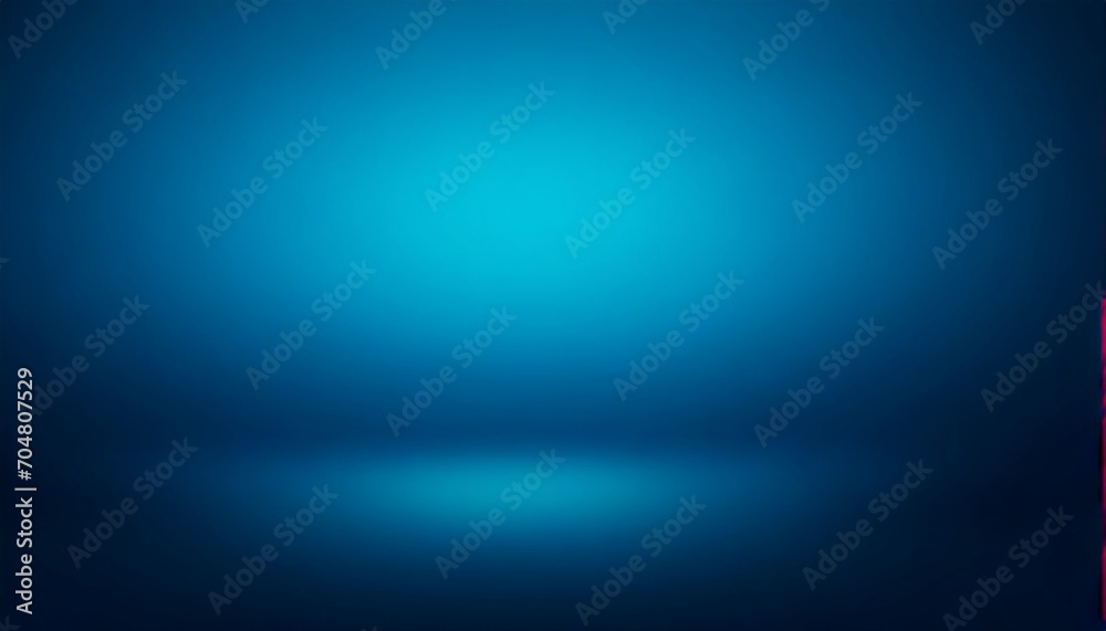 Dark Elegance: Gradient Blue with Black Vignette Studio Backdrop