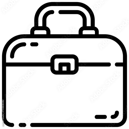 toolbox outline vector icon