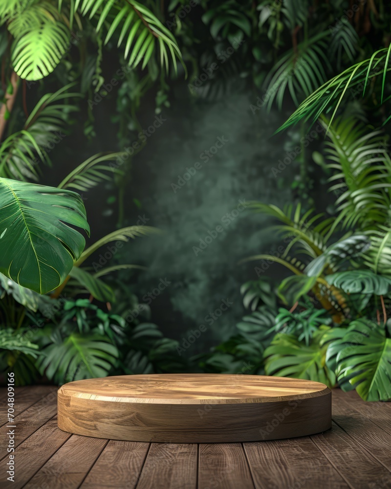a wooden table with pots of plants on it a wooden table with pots of plants on it