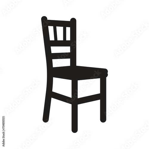 Chiavari chair simple drawing icon