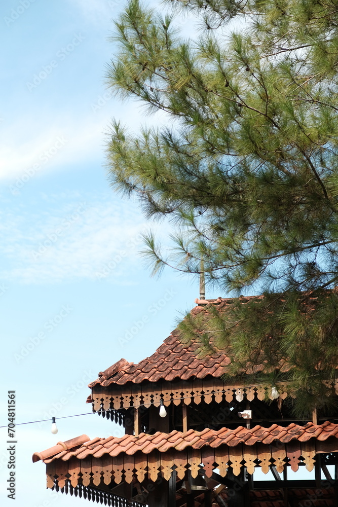 traditional malay roof architecture