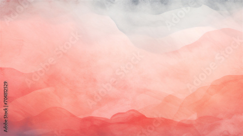 Smoky Elegance: Red Tints on Cloudy Canvas
