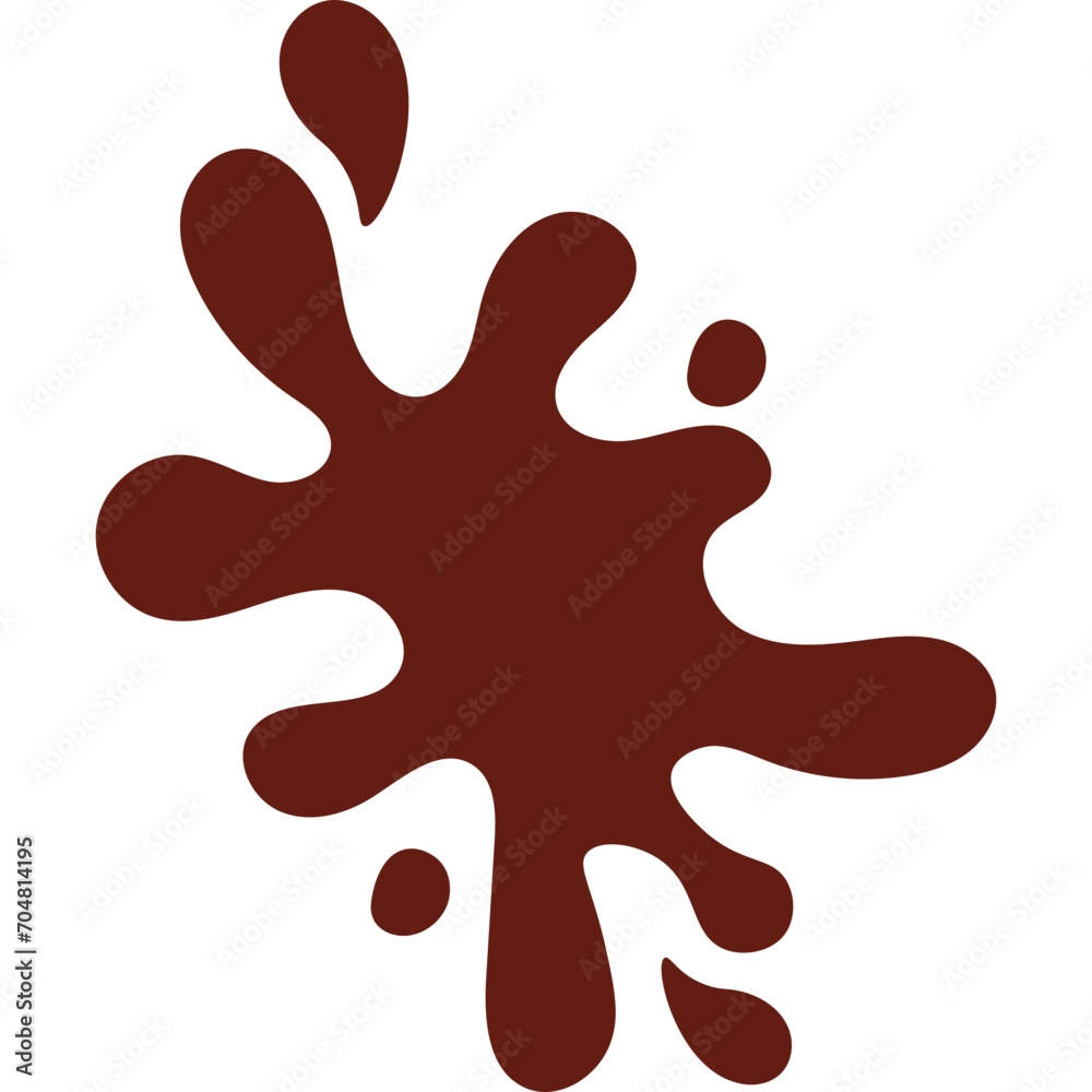 Melting Chocolate Splash