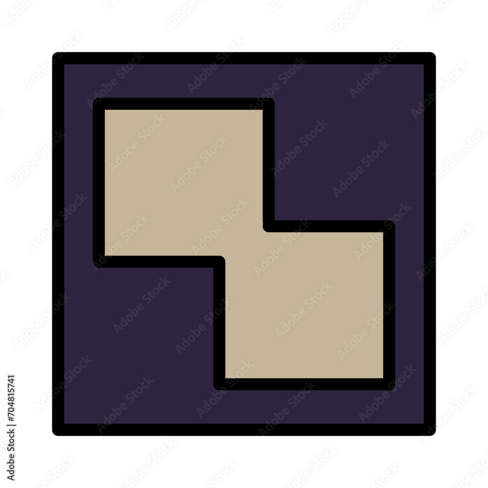 Unite Merge Shape Filled Outline Icon Unite Merge Shape Filled Outline Icon