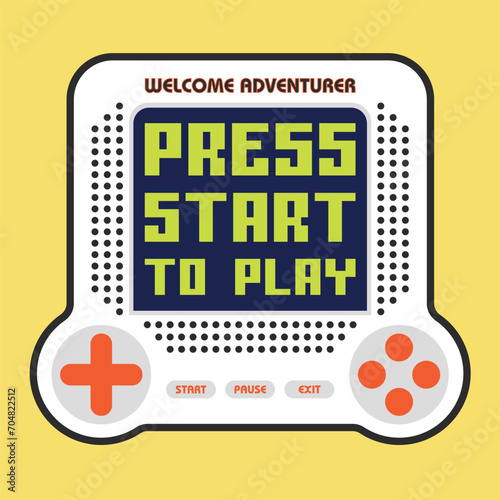 Vintage gamepad design