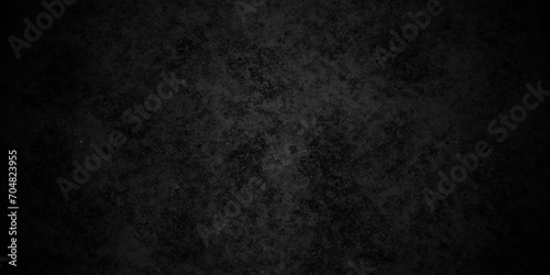 Abstract dark black rough material old overlay grunge wall vintage texture dark gray charcoal blackboard. dark black backdrop dark color cement floor or concrete texture. photo
