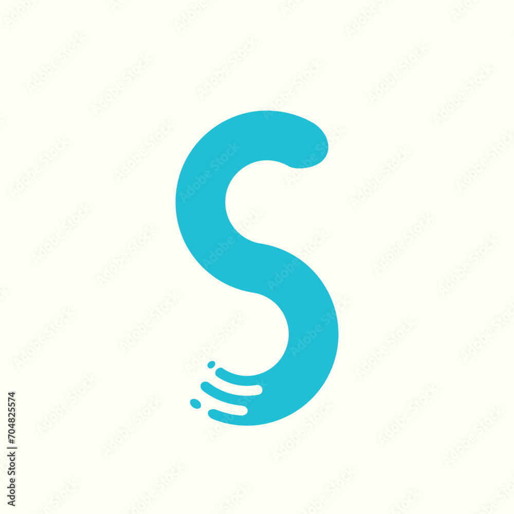 Technology Letter S Logo Design