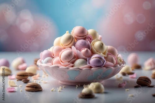 Colorful Ice Cream Delights