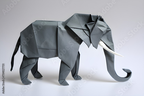 Elephant origami 