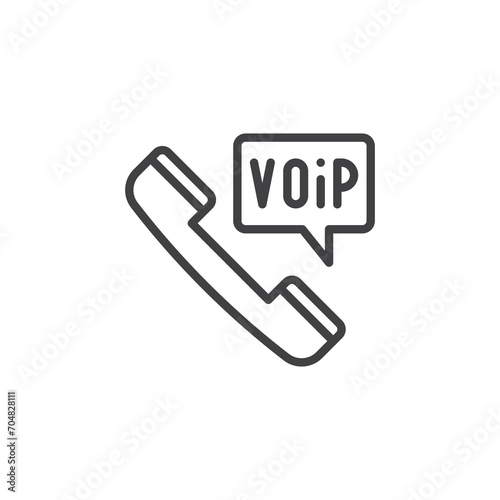 VoIP Phone line icon