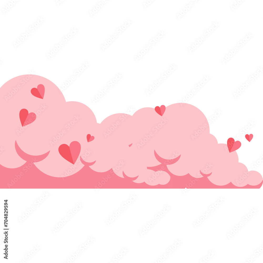 Valentine Cloud Corner
