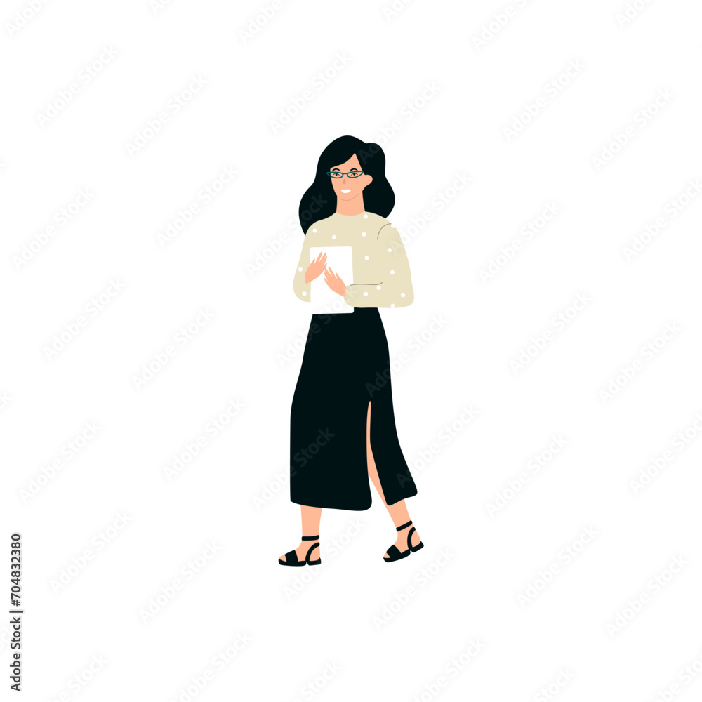 set of people activity elements vector set set of people activity elements vector set