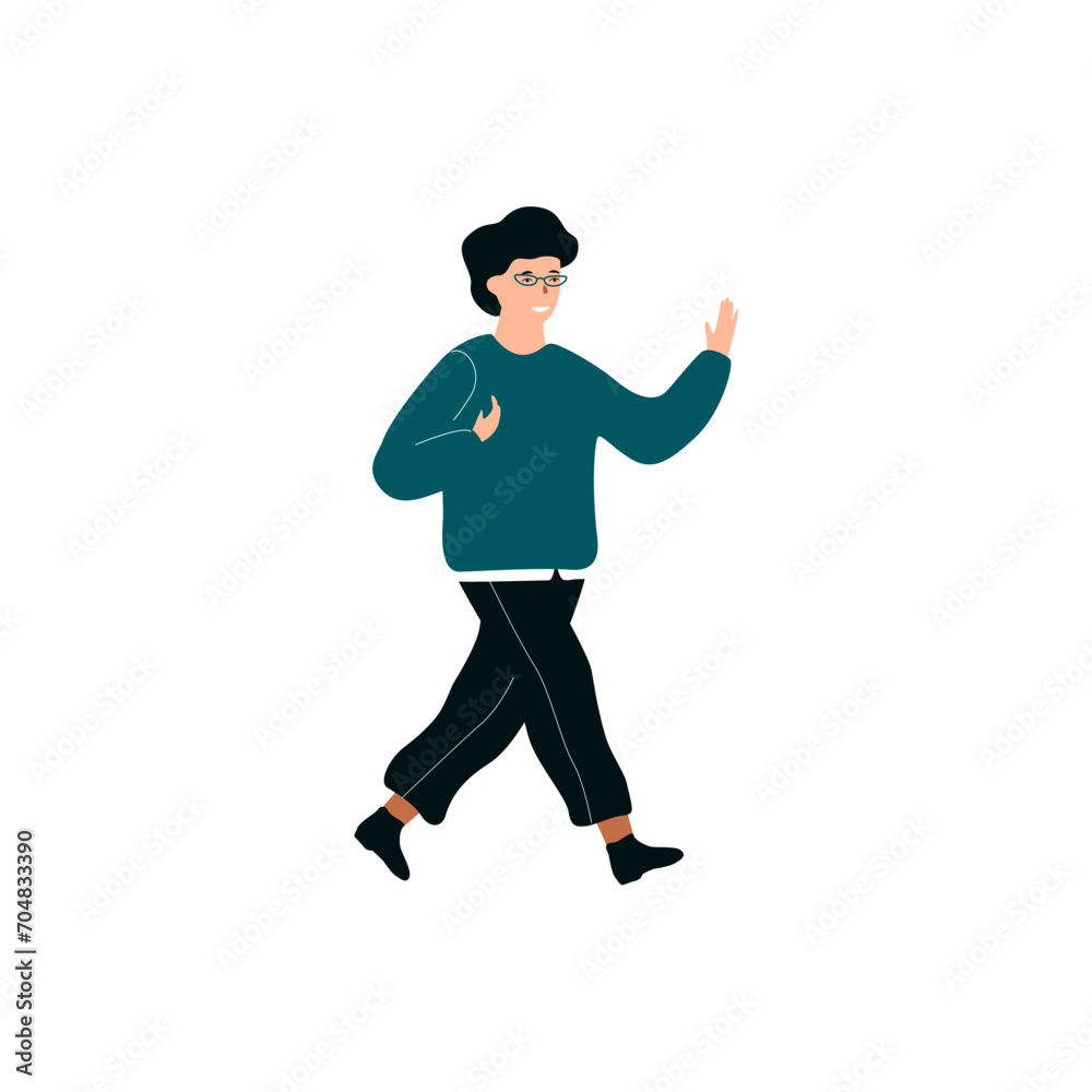 set of people activity elements vector set set of people activity elements vector set