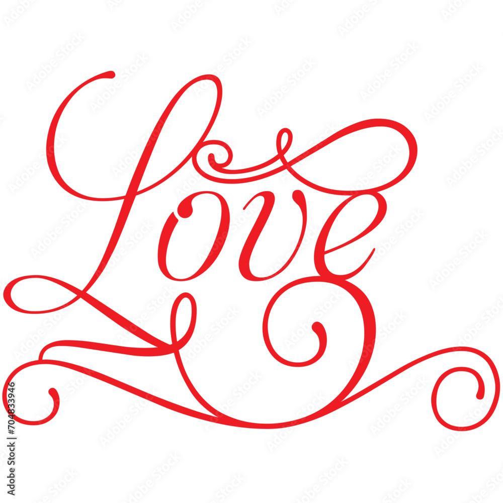 Love swirl text sign design laser cut red romantic future Love swirl text sign design laser cut red romantic future