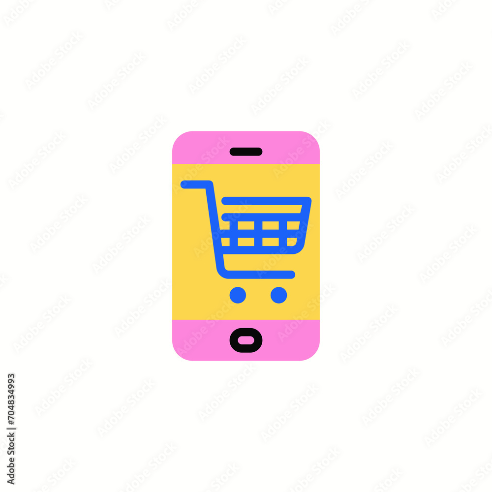 Online Shopping flat icon Online Shopping flat icon