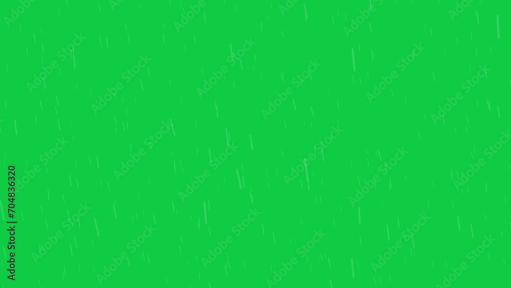 Light Rain green screen 4k, Abstract technology, science, rain falling animation Light Rain green screen 4k, Abstract technology, science, rain falling animation