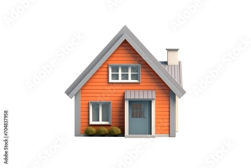 Luxury colorful home icon style isolated on transparent background.  © Areerat