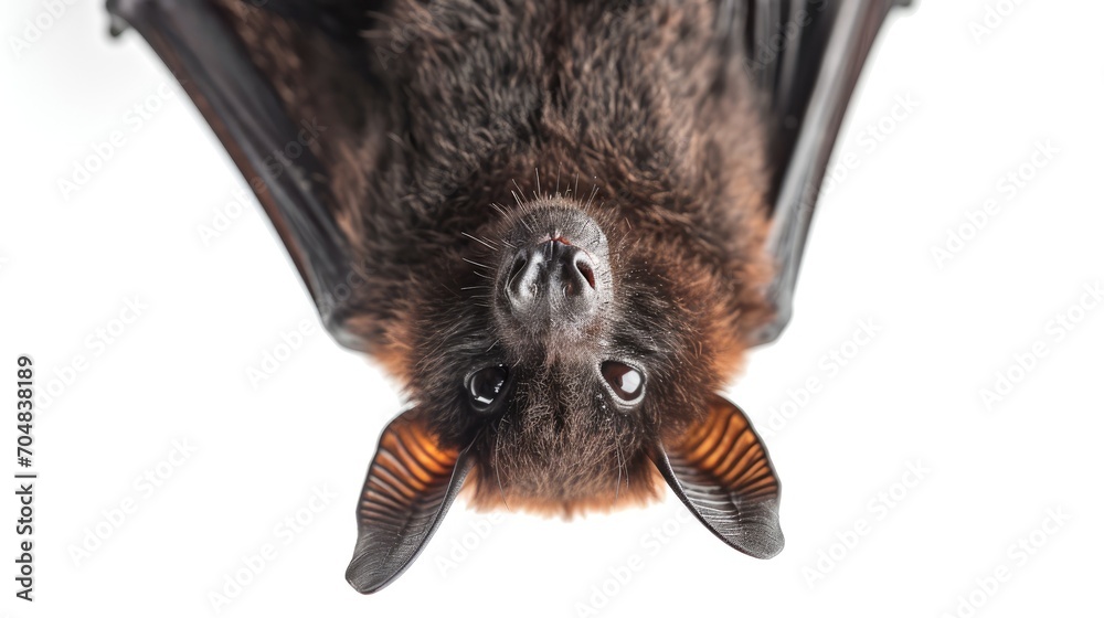 studio shot of fruit bat flying fox animal studio shot of fruit bat flying fox animal