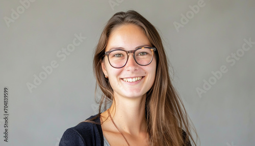 Fotografia Smiling 25 years old teacher, headshot portrait